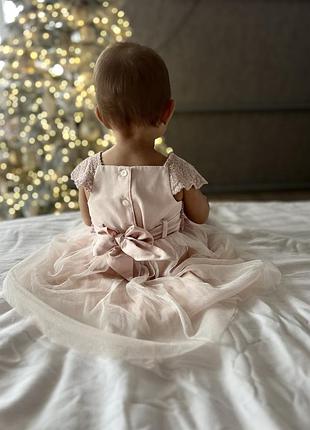 Сукня святкова для дівчинки 3-9місяців