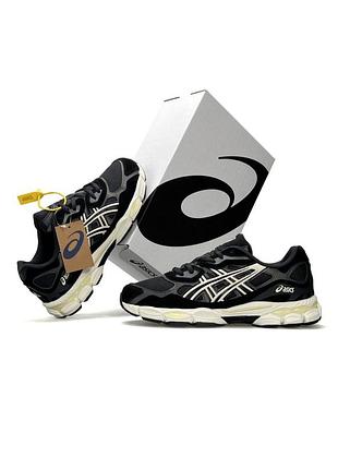 Чоловічі кросівки  asics gel-nyc black white