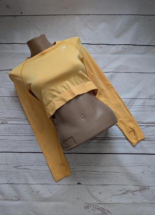 Спортивный лонгслив, топ от gymshark