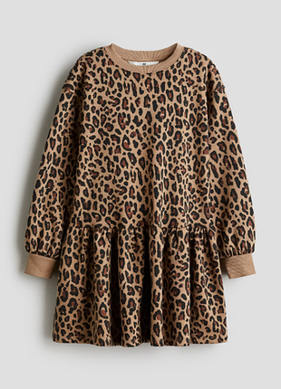 Трикотажне плаття для дівчинки на флісі всередині h&m эйч энд эм англія