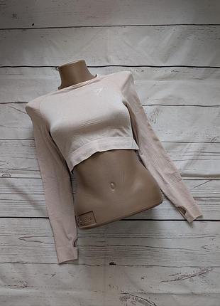 Спортивный лонгслив, топ от gymshark