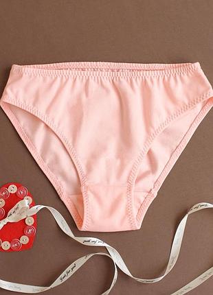 Однотонні рожеві трусики для дівчинки від тм ladan