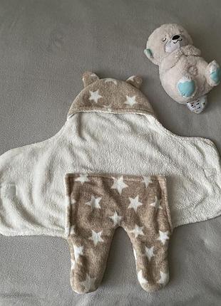 Конверт теплий на малюка до 1 місяця