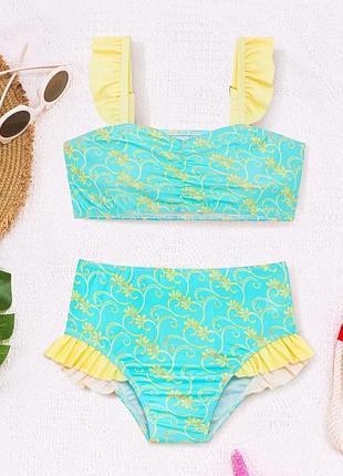 Раздельный купальник на девочку 6-7 лет