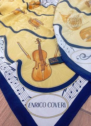 Шовкова хустка enrico coveri хустина