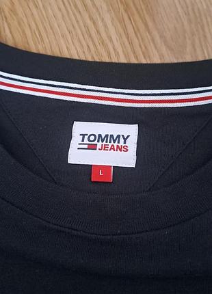 Коттоновая синяя футболка