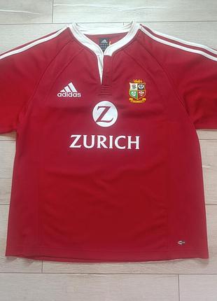 Коллекционная регбойная футболка adidas britich&amp;irich lions, тур 2005 год