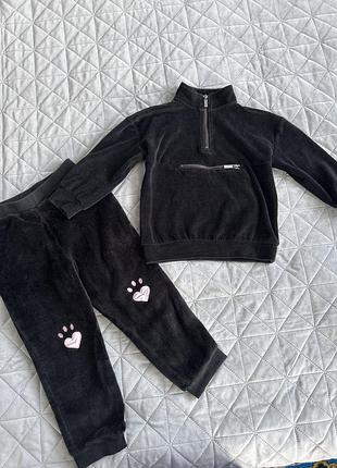 Костюм теплий для дівчинки