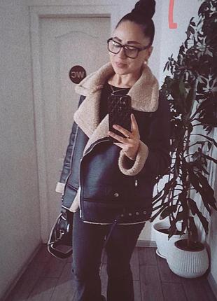 Женская дубленка