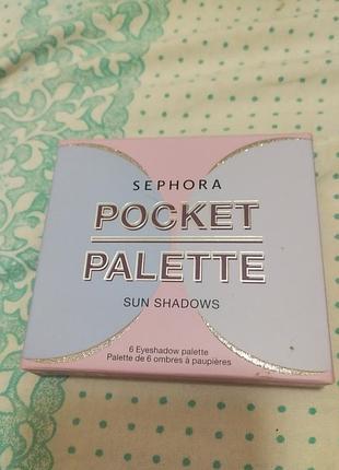 Pocket palette sephora б/у