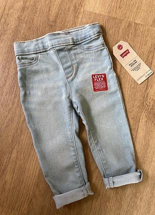 Перші джинси levi's дівчинка 6-12 місяців