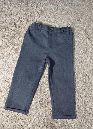 Штани класичні брюки primark 1/2-2 роки 92 см
