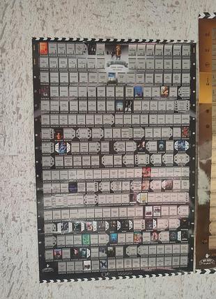 Два скретч-постери cinema edition / cinema edition xx ст