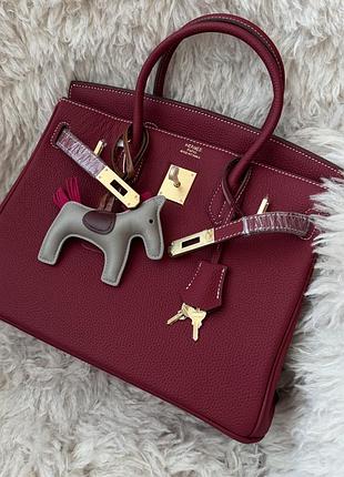 Шкіряна сумка  birkin 30 см