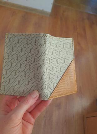 Портмоне кардколдер ysl винтаж нюанс чудес фото