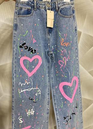 Джинси для дівчат від 4-14 років