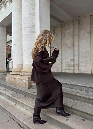 🌿 сатиновая юбка от mango