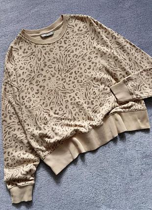 Бавовняний світшот оверсайз, animal