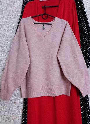 Светр кофта пуловер оверсайз