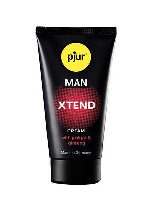 Pjur man xtend cream 50 ml - збуджуючий крем для пеніса з екстрактом гінкго та женьшеню