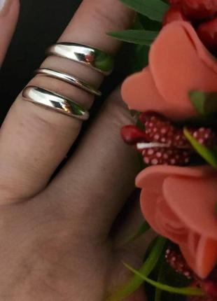 Серебряное кольцо, 925, серебро, колечко, минимализм2 фото