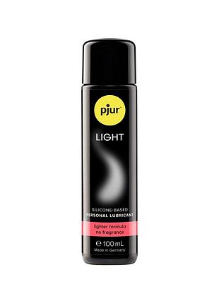 Pjur light 100 мл - рідкий силіконовий лубрикант для сексу і масажу
