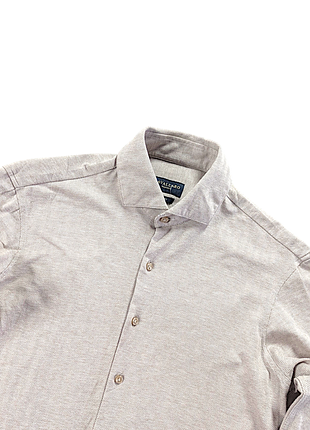 Cavallaro napoli jersey herringbone сорочка чоловіча 🇮🇹 2