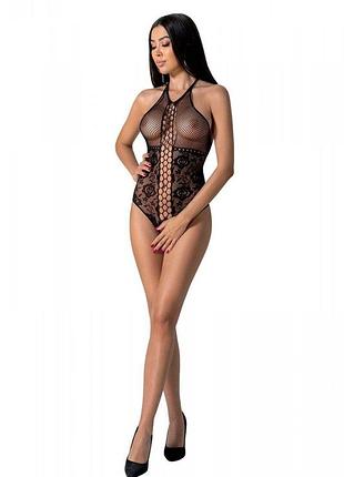 Passion bs094 black - секси бодистокинг сетка