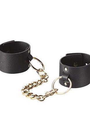 Наручники bijoux indiscrets maze - wide cuffs black