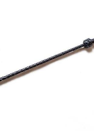 Art of sex - riding crop mini - мини стек из натуральной кожи (черный)