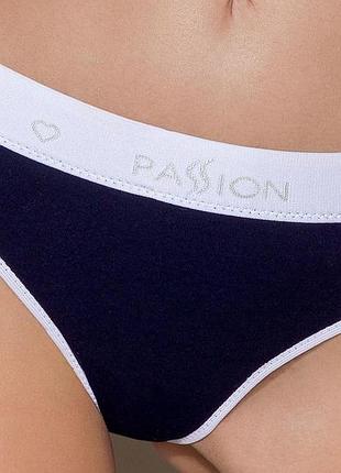Passion ps007 panties (l) - спортивні жіночі труси (темно-сині)