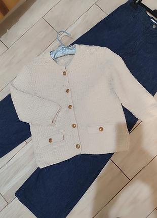 Кардиган от zara, по наборке р.л но маломерит