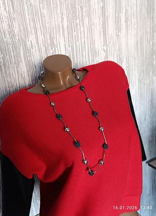 Ожерелье с бисерными бусинами