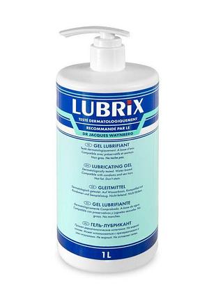 Лубрикант на водній основі lubrix (1 л) без парабенів