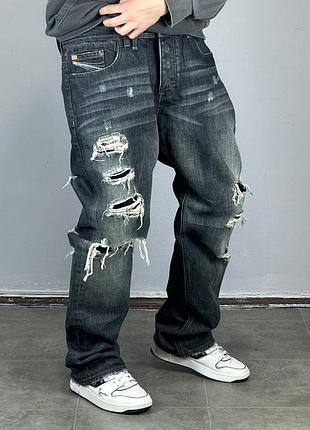 Джинси штани armani exchange jeans штаны армани джинсы брюки рваные