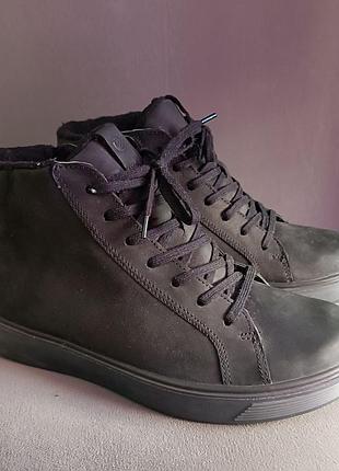 Практичные и удобные ботинки ecco с мембраной gore-tex