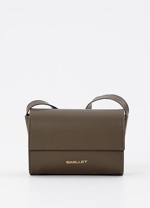 Сумка bagllet оливкова 3