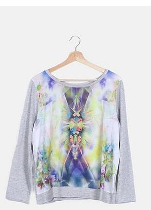 Свиншот кофта с принтом