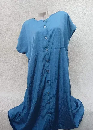 Платье,р50💙💙💙