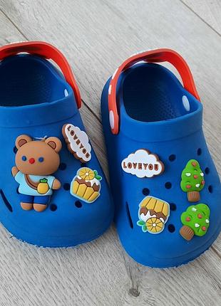 Шлепки босоножки кроксы 14/14,5см