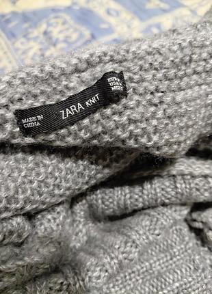 Вязанный свитер зара 3