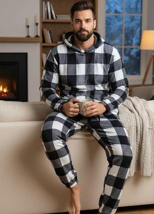 Піжама тепла з кенгуру унiсекс