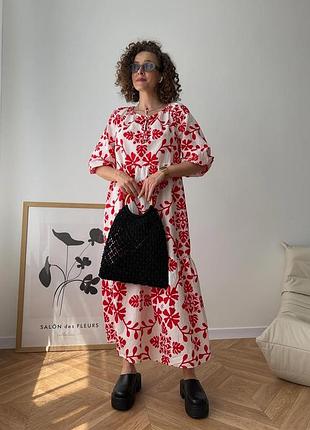 Красивое платье миди