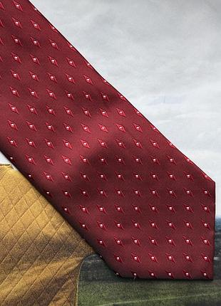 Краватка червона в ромби the first thailand made