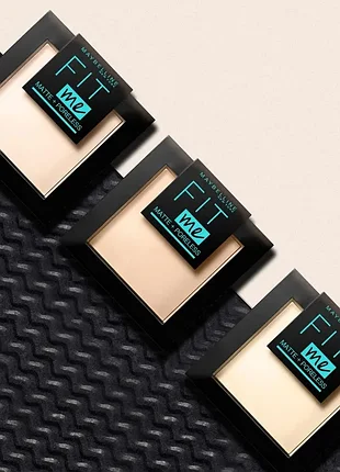 Maybelline new york fit me matte poreless powder пудра для лица пудра для обличчя