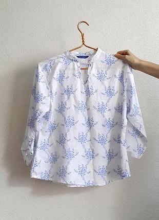 Блуза у квітковий принт