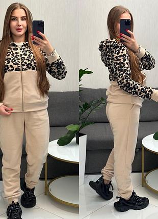 Очень теплый костюм флисовый костюм флис полар спортивный костюм на флисе костюм на зиму костюм на молнии стильный костюм очень теплый polar хит