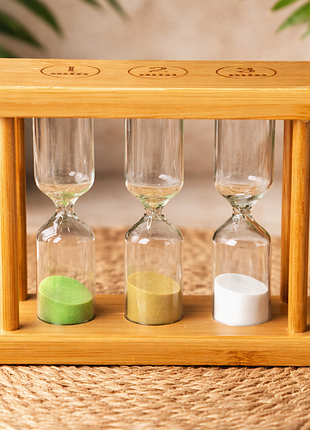 Пісочний годинник 3в1 на на 1,2,3 хвилини