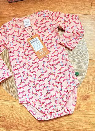 Красиве боді з органічного котону для 👧