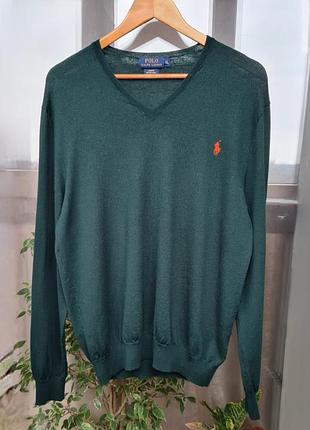 Свитер/джемпер из шерсти мериноса polo ralph layren